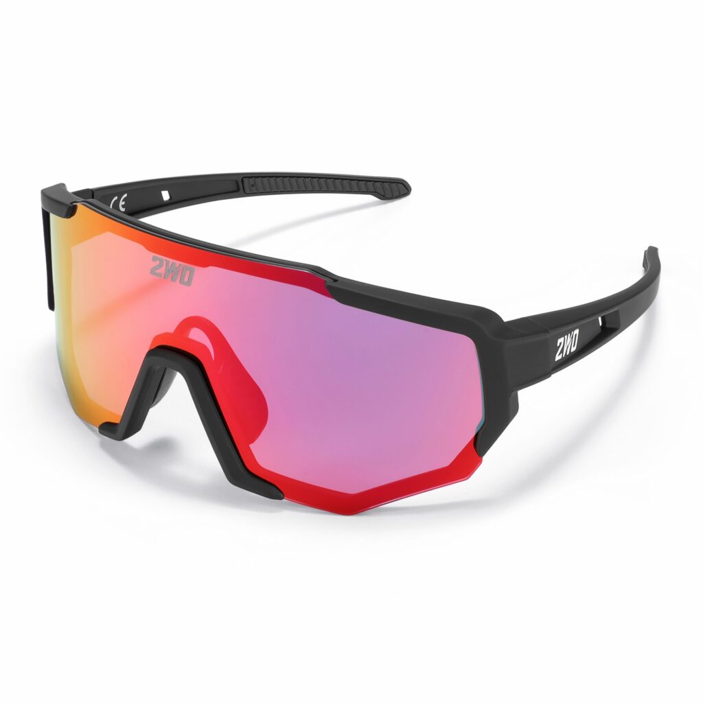 2WO MOTION Matt Black × Blue Red